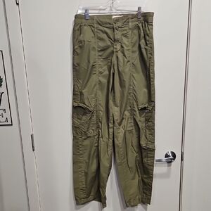 Olive Green Cargo Pants